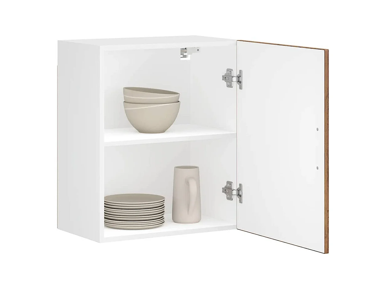 Küchen-Hängeschränke 2 Stk. Porto Altholz-Optik Holzwerkstoff