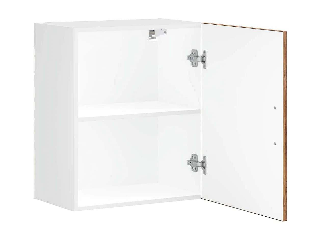 Küchen-Hängeschränke 2 Stk. Porto Altholz-Optik Holzwerkstoff