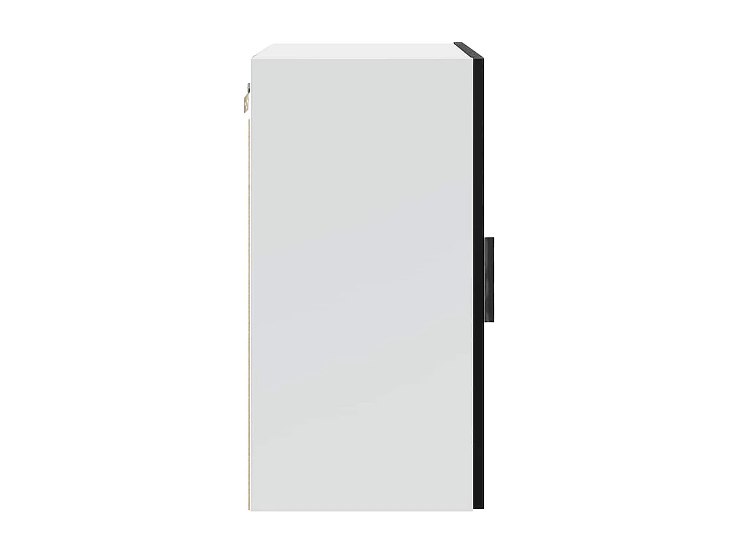 Armoires murales de cuisine 2 pcs Porto noir bois d'ingénierie