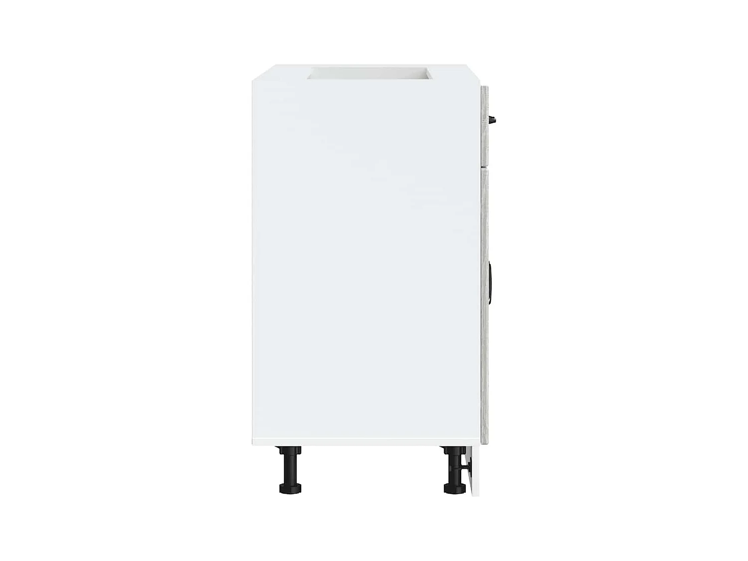 Armoire de cuisine Lucca sonoma gris bois ingénierie