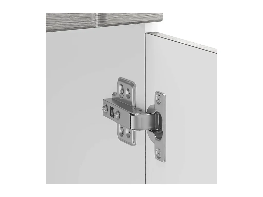 Armoire de cuisine Lucca sonoma gris bois ingénierie