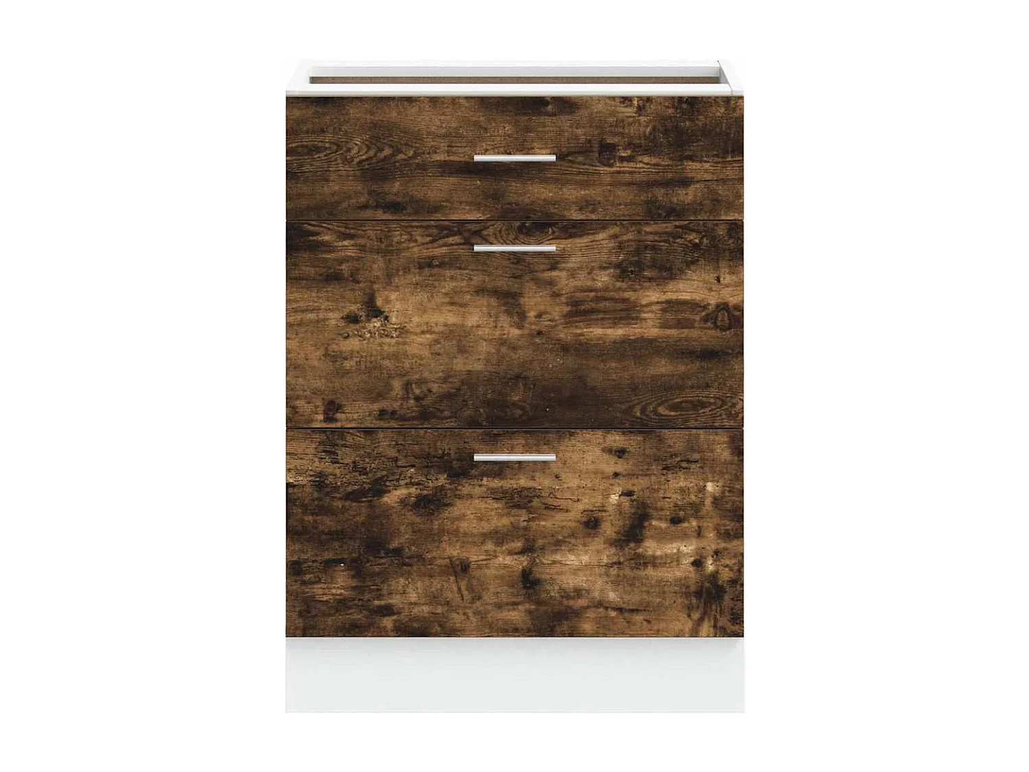 Armário de cozinha “Lyon” baixo madeira carvalho fumado