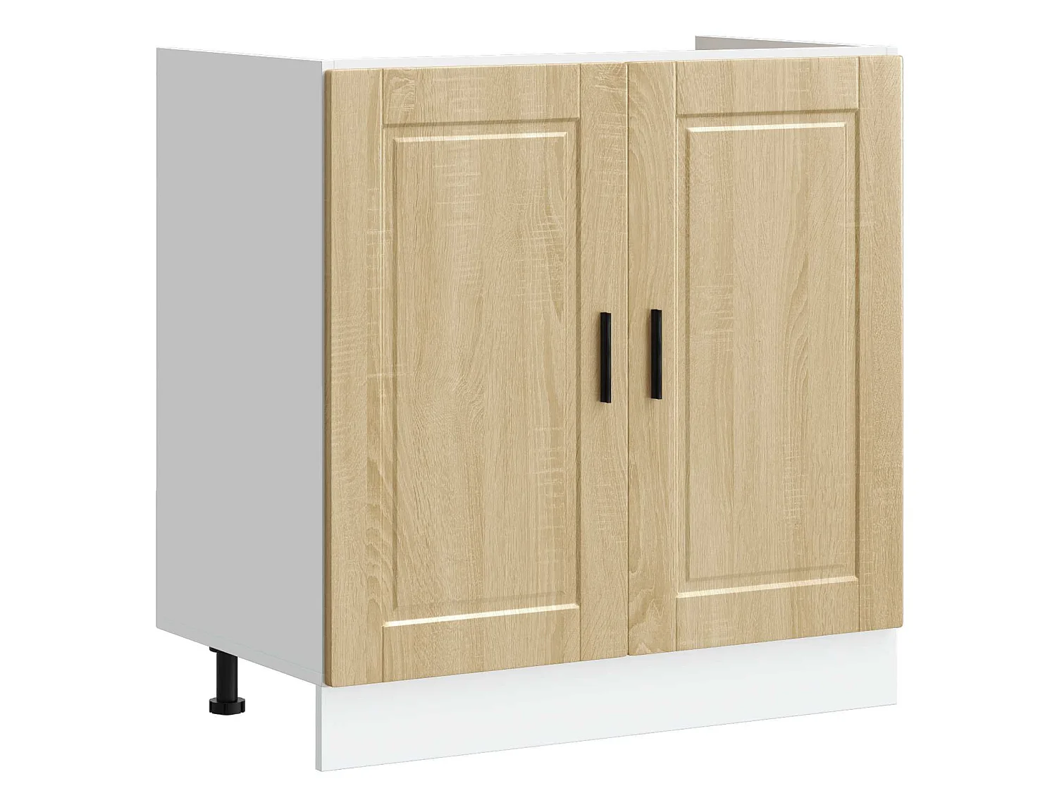 Meuble sous évier Porto 2 pièces Marron 80 x 46 x 81,5 cm