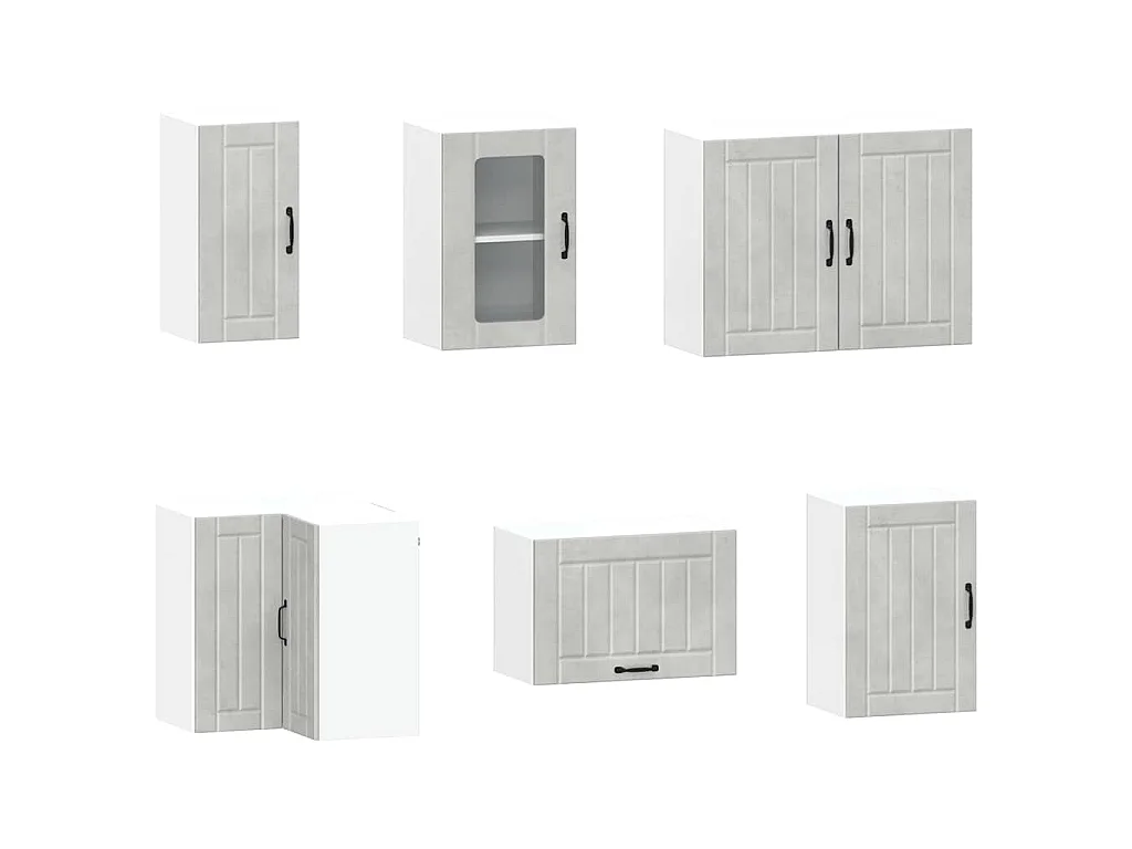 Ensemble d'armoires de cuisine 11 pcs Kalmar bois d'ingénierie