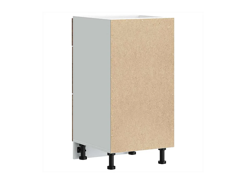 Mueble bajo de cocina Kalmar de madera antigua de ingeniería