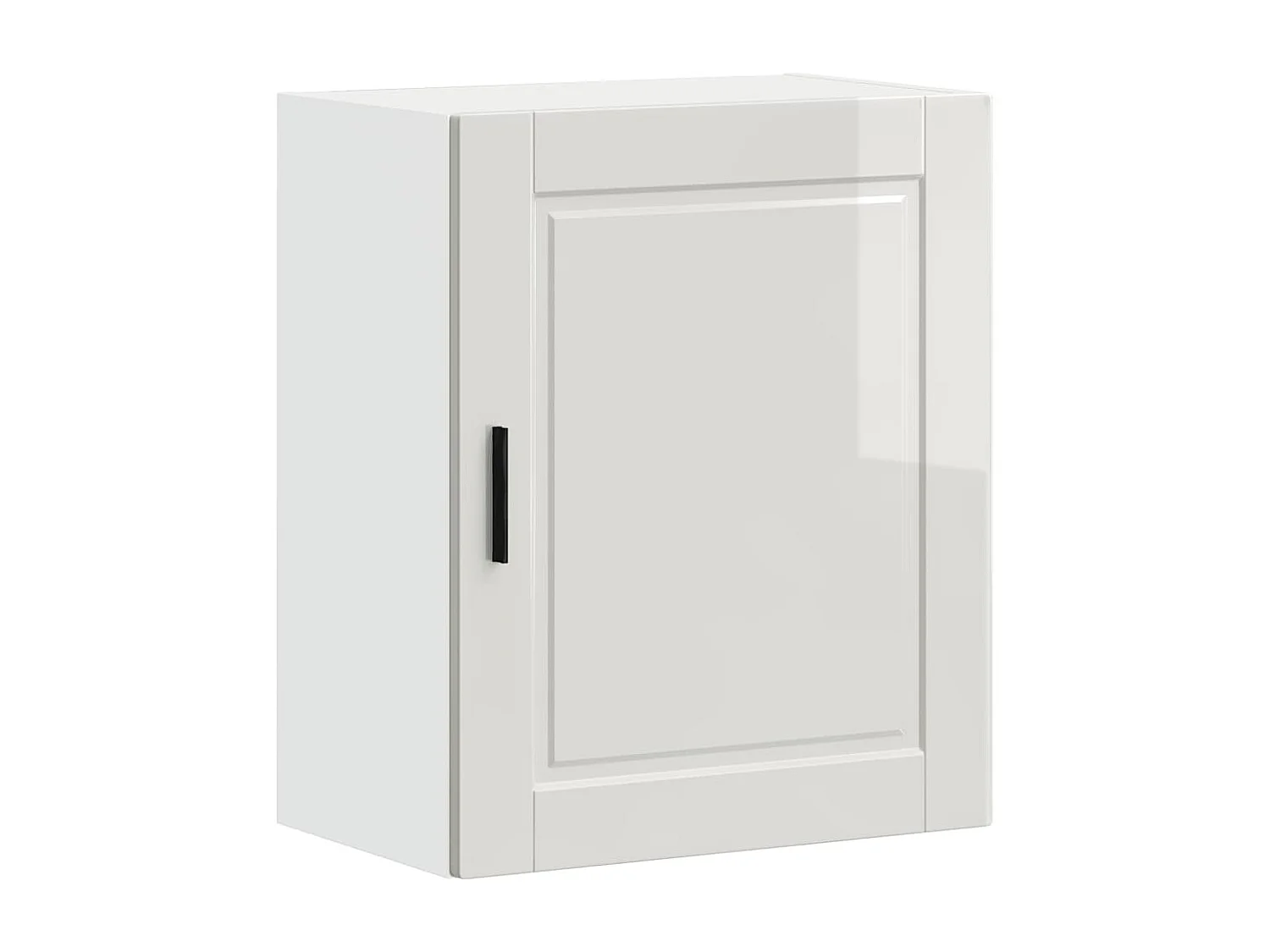 Pensili da Cucina 2 pz Porto Bianco Lucido in Legno Multistrato