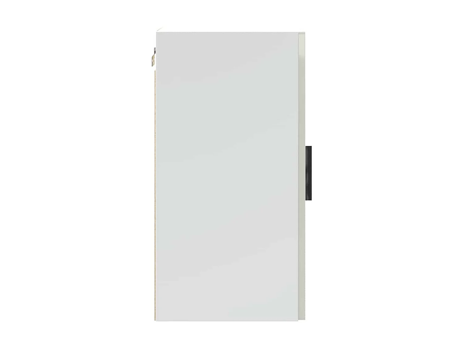 Pensili da Cucina 2 pz Porto Bianco Lucido in Legno Multistrato