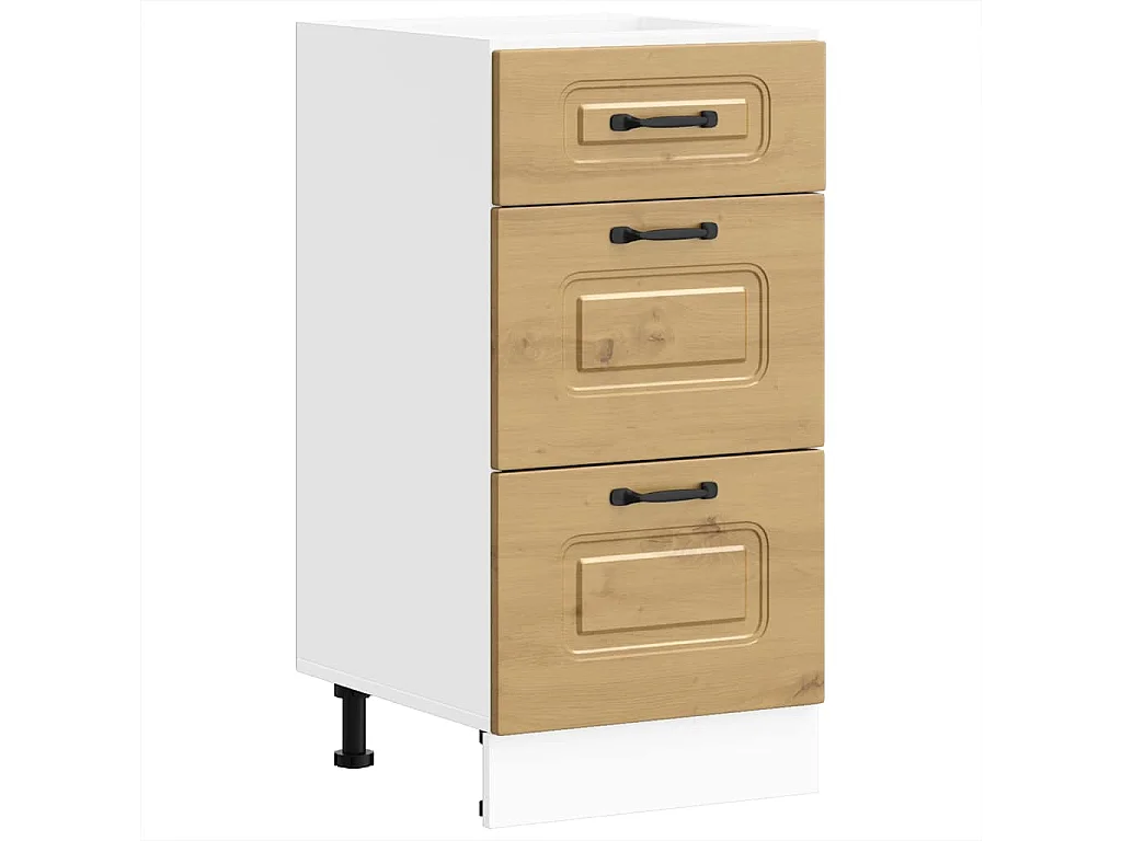 Armoire de cuisine Kalmar chêne artisanal bois d'ingénierie