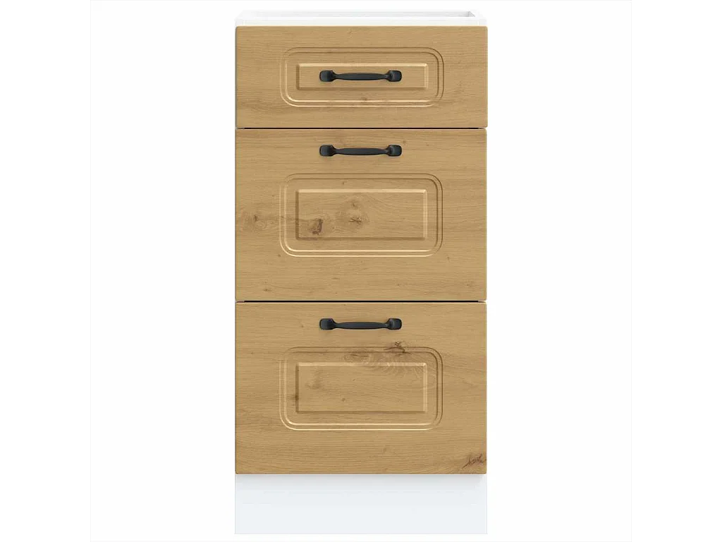 Armoire de cuisine Kalmar chêne artisanal bois d'ingénierie