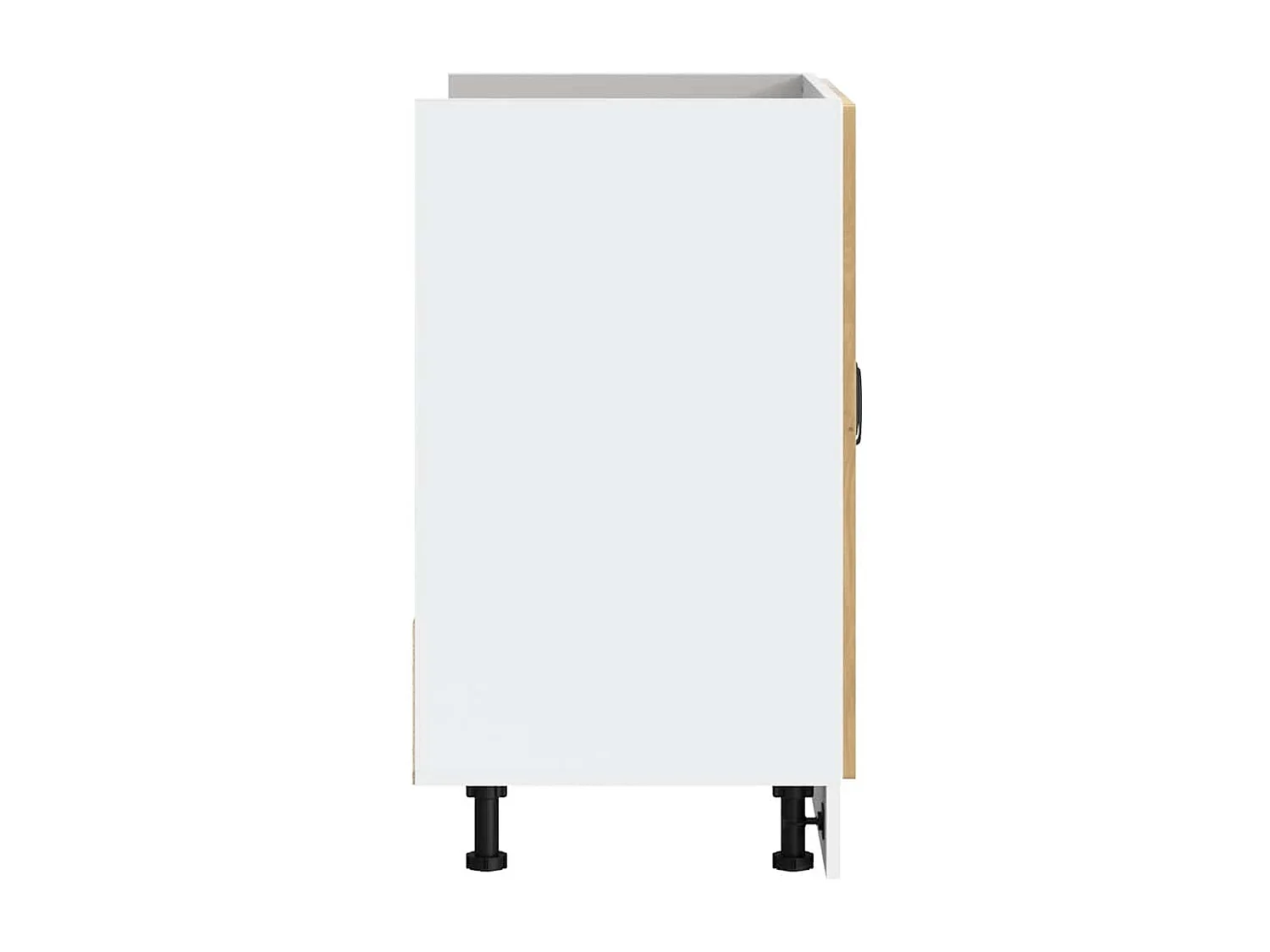 Mobile Base Lavello Lucca Rovere Artigianale Legno Multistrato