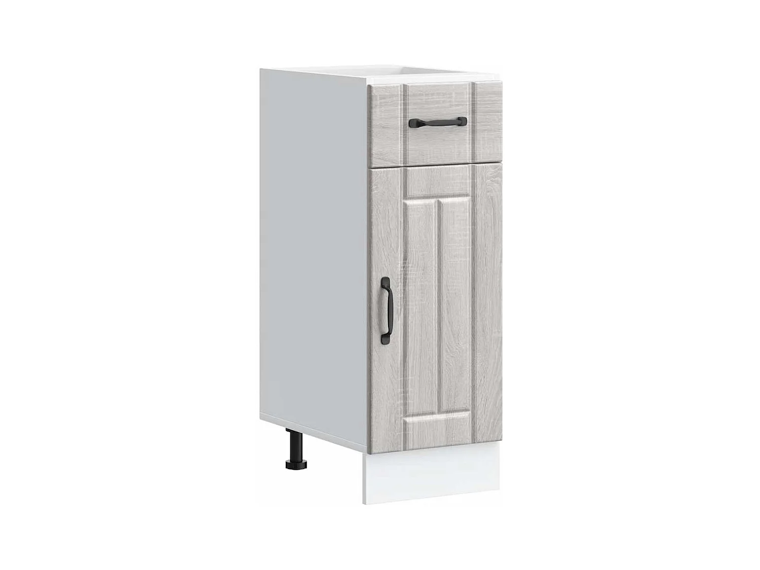 Armoire de cuisine Lucca sonoma gris bois ingénierie