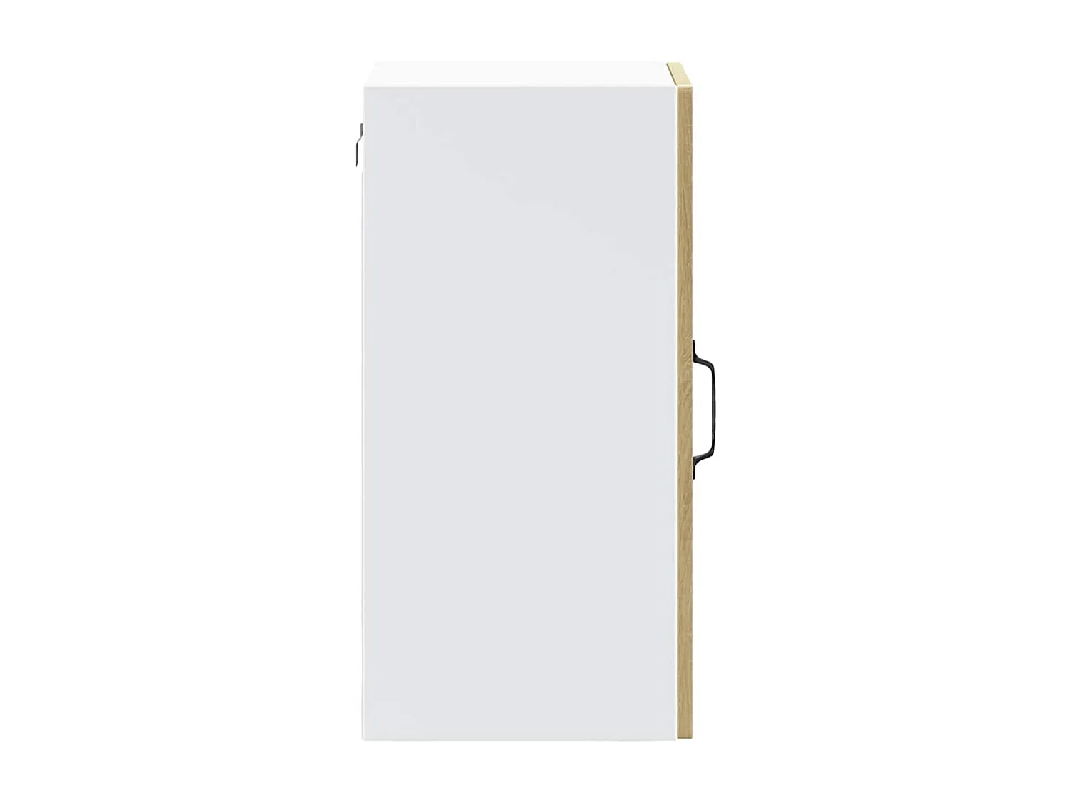 Armoire murale de cuisine et porte en verre Lucca chêne sonoma