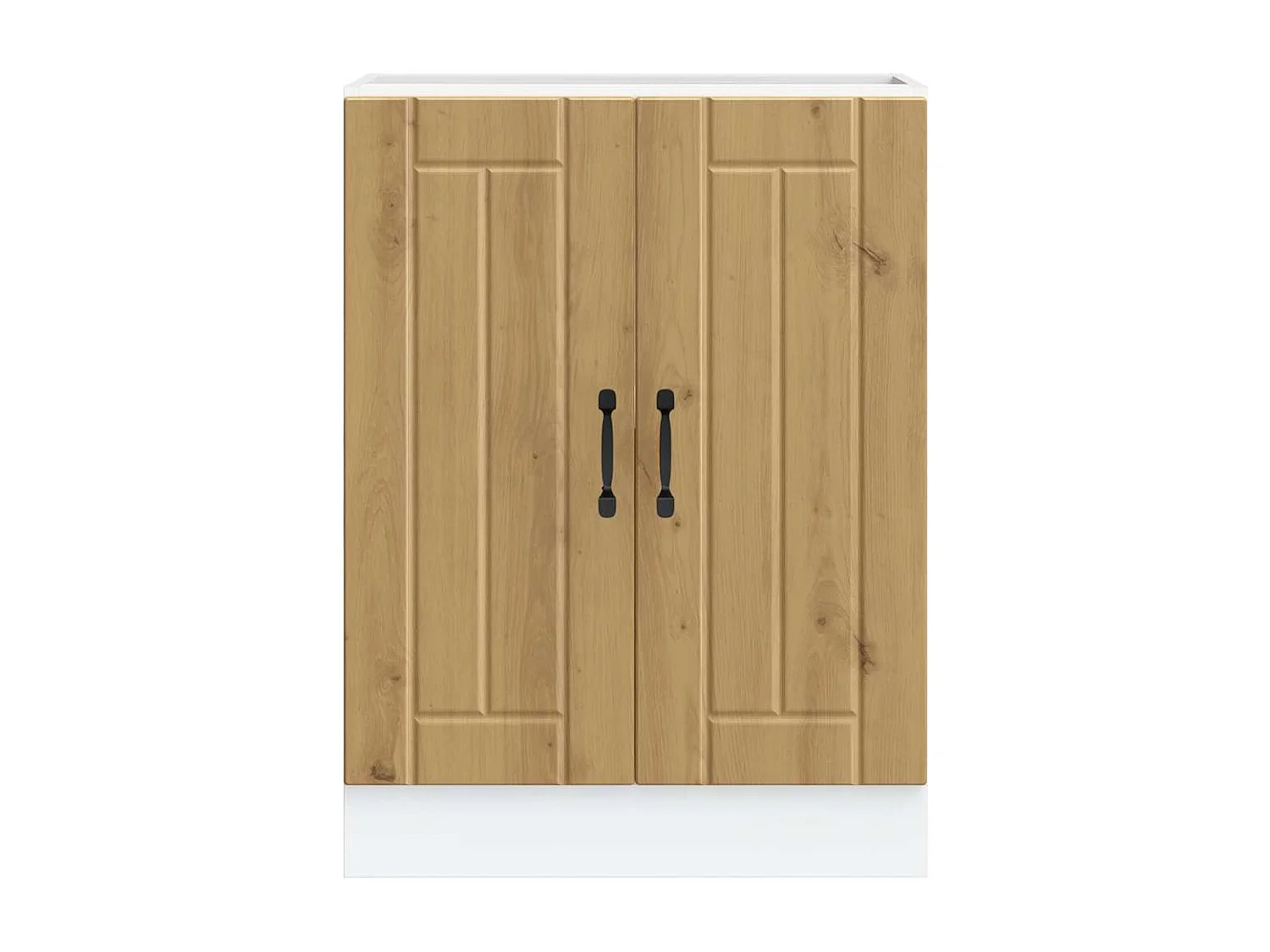 Meuble de base de lavabo Lucca chêne artisanal bois ingénierie