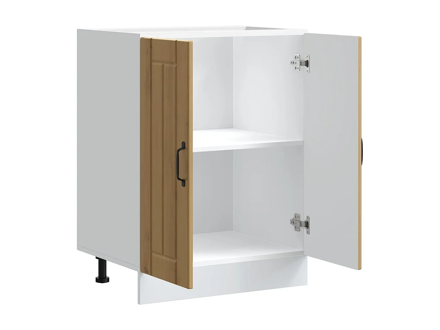 Meuble de base de lavabo Lucca chêne artisanal bois ingénierie