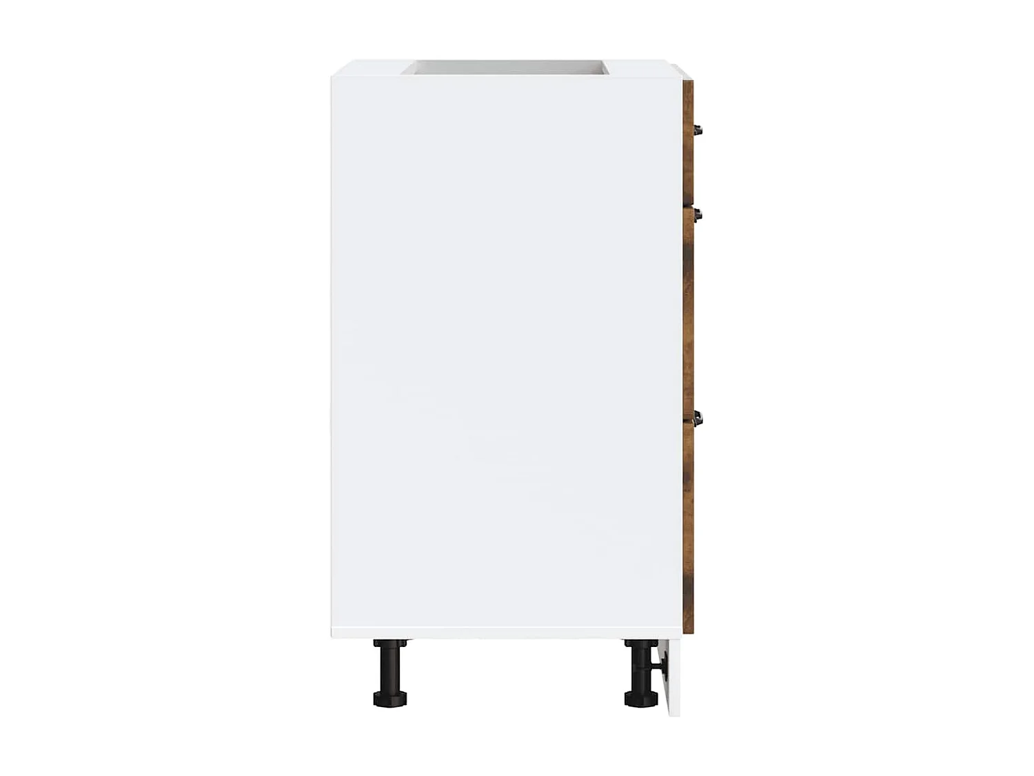 Küchenunterschrank Kalmar Räuchereiche Holzwerkstoff