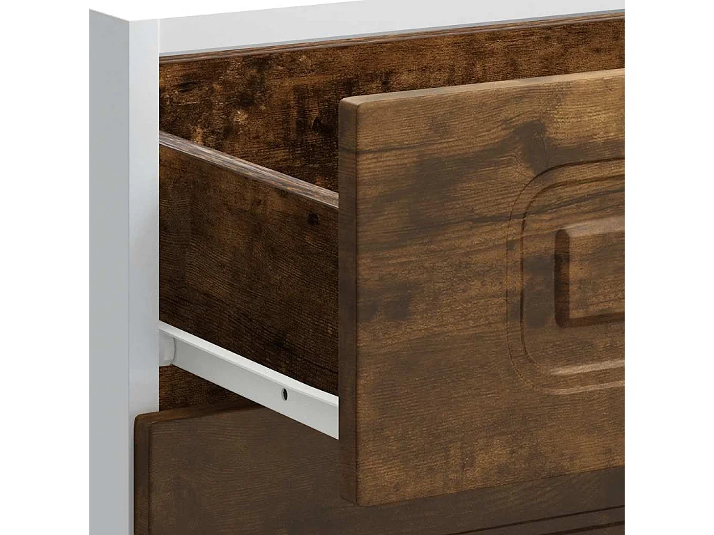 Küchenunterschrank Kalmar Räuchereiche Holzwerkstoff