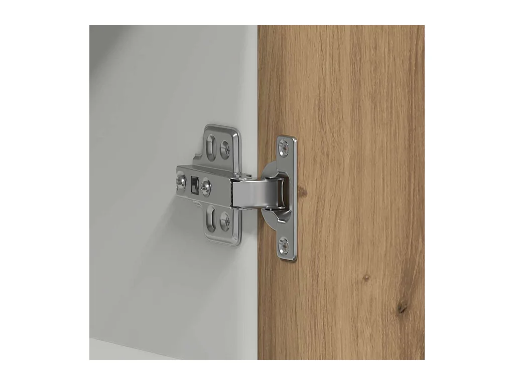 Armario de pared de cocina "Lyon" roble artesanal 60x31x60 cm madera de ingeniería