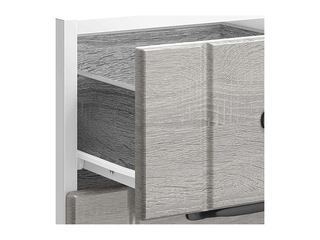 Armoire de cuisine Lucca sonoma gris bois ingénierie