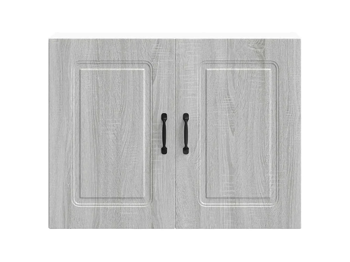Armoire murale de cuisine Kalmar sonoma gris bois d'ingénierie