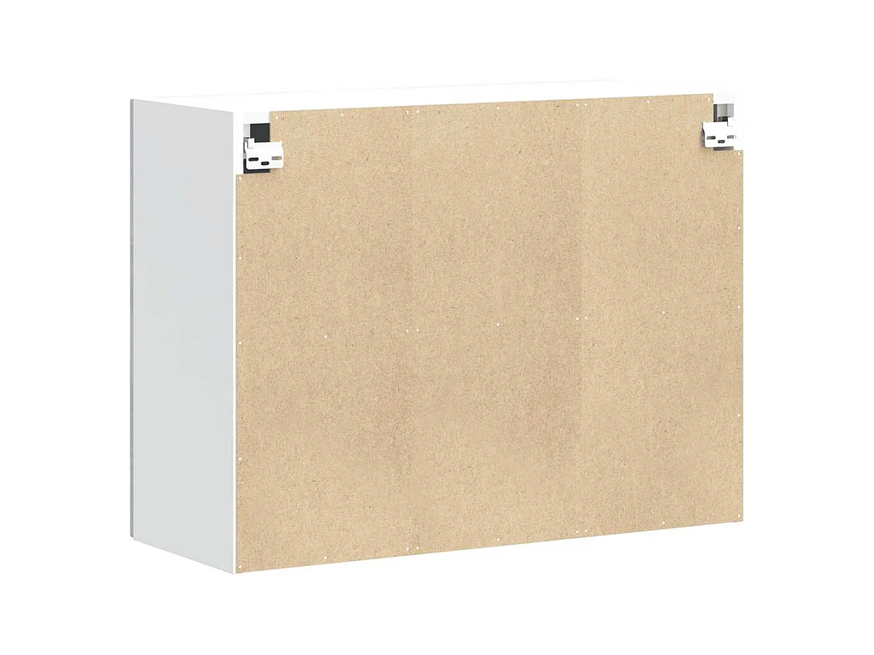 Armoire murale de cuisine Kalmar sonoma gris bois d'ingénierie