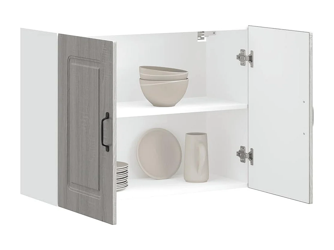 Küchen-Hängeschrank Kalmar Grau Sonoma Holzwerkstoff