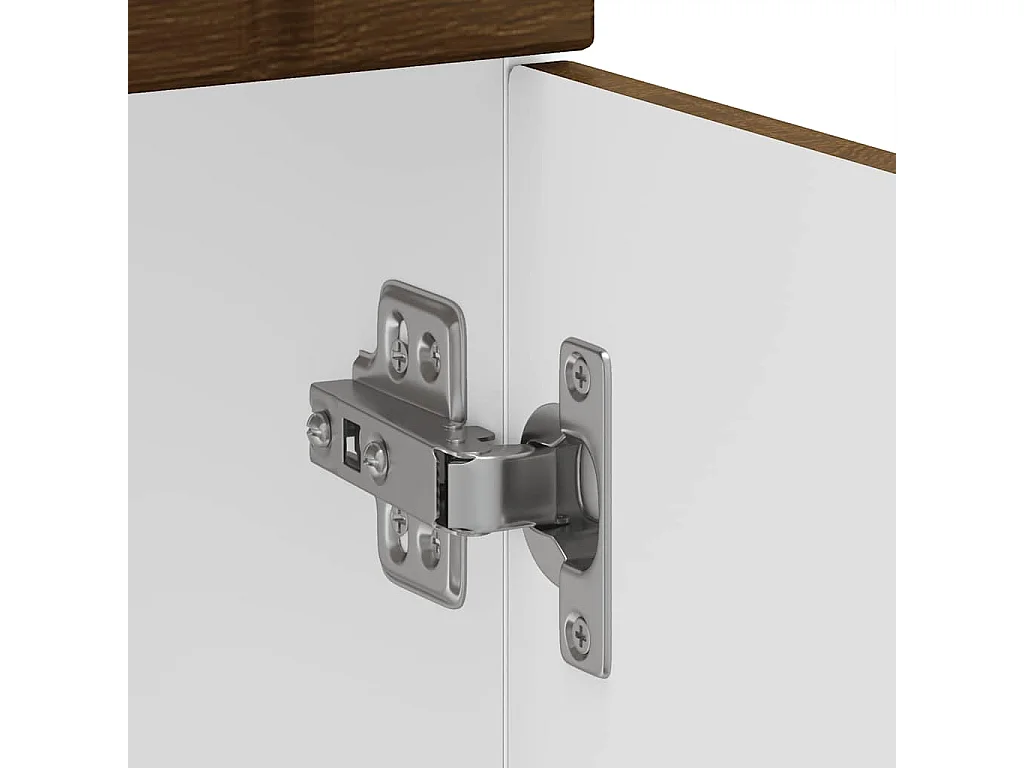 Armário de cozinha baixo Lucca deriv. madeira carvalho castanho