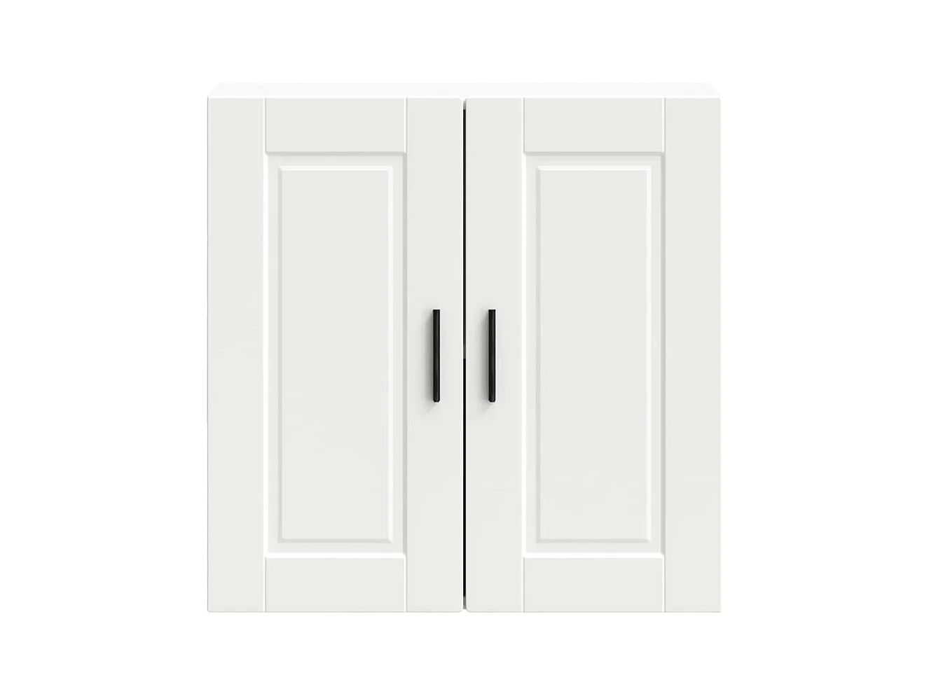 Armoire murale de cuisine Porto blanc bois d'ingénierie