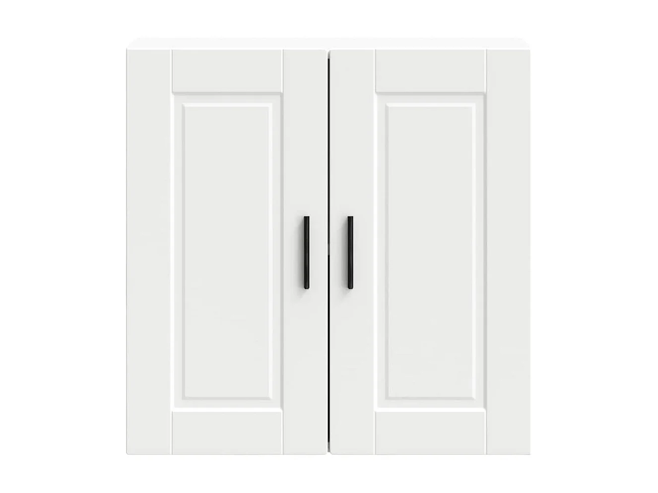 Armoire murale de cuisine Porto blanc bois d'ingénierie