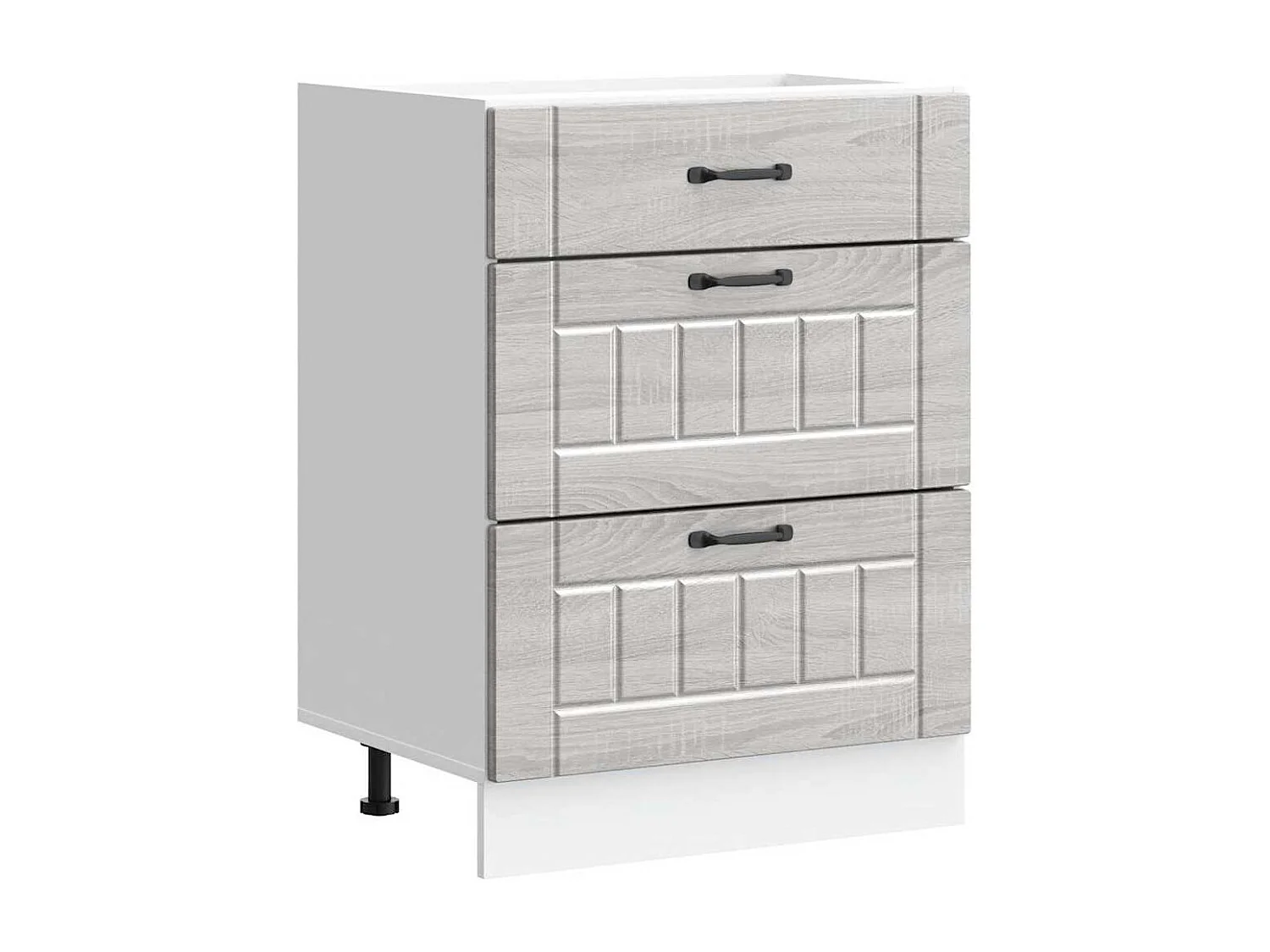 Base da Cucina Lucca Grigio Sonoma in Legno Multistrato