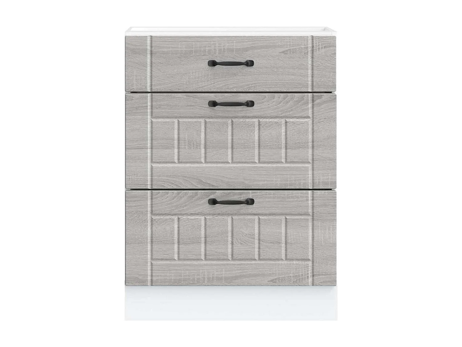 Base da Cucina Lucca Grigio Sonoma in Legno Multistrato