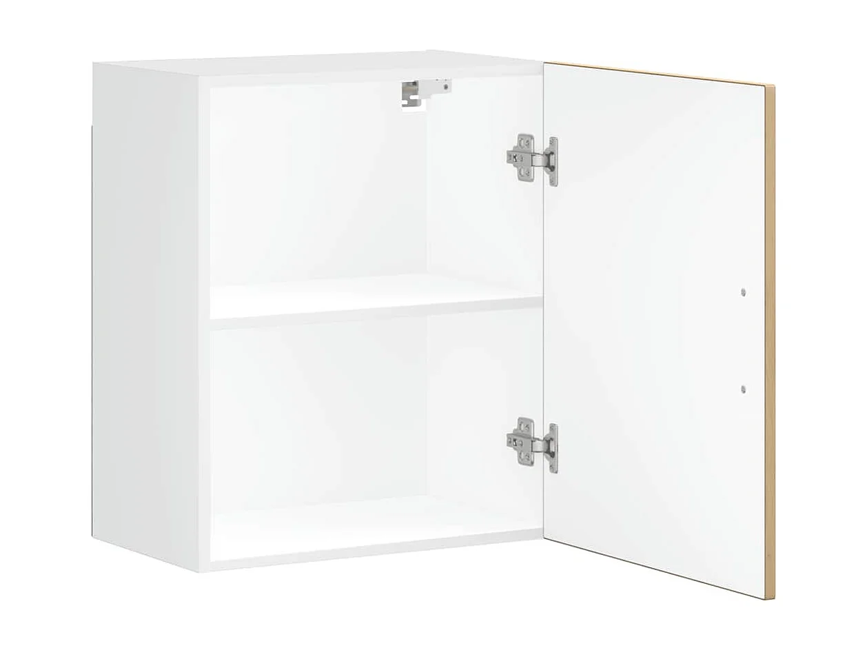 Keukenwandkast Porto bewerkt hout artisanaal eikenkleur