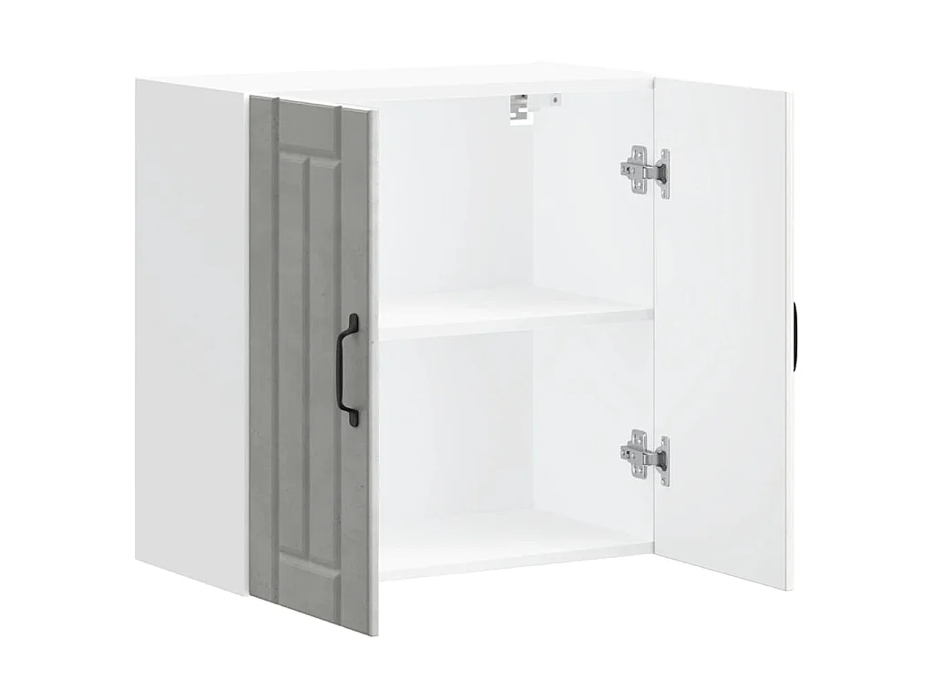 Armario de pared cocina Lucca madera contrachapada gris cemento