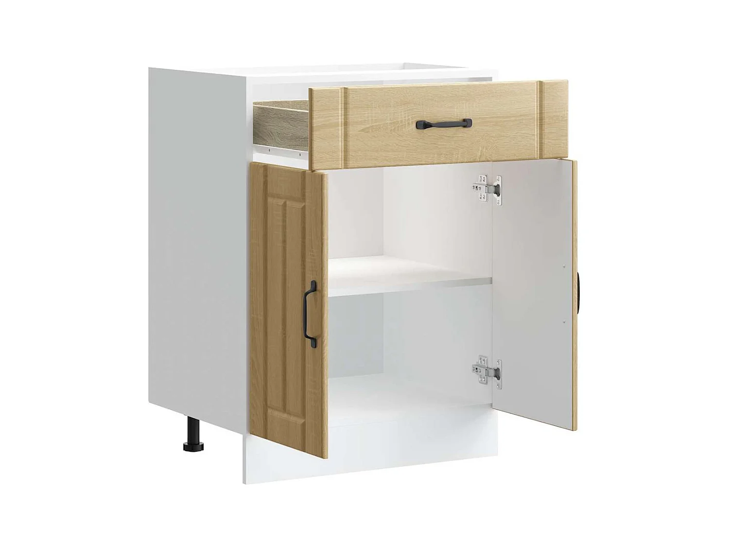 Mueble bajo de cocina Lucca roble sonoma