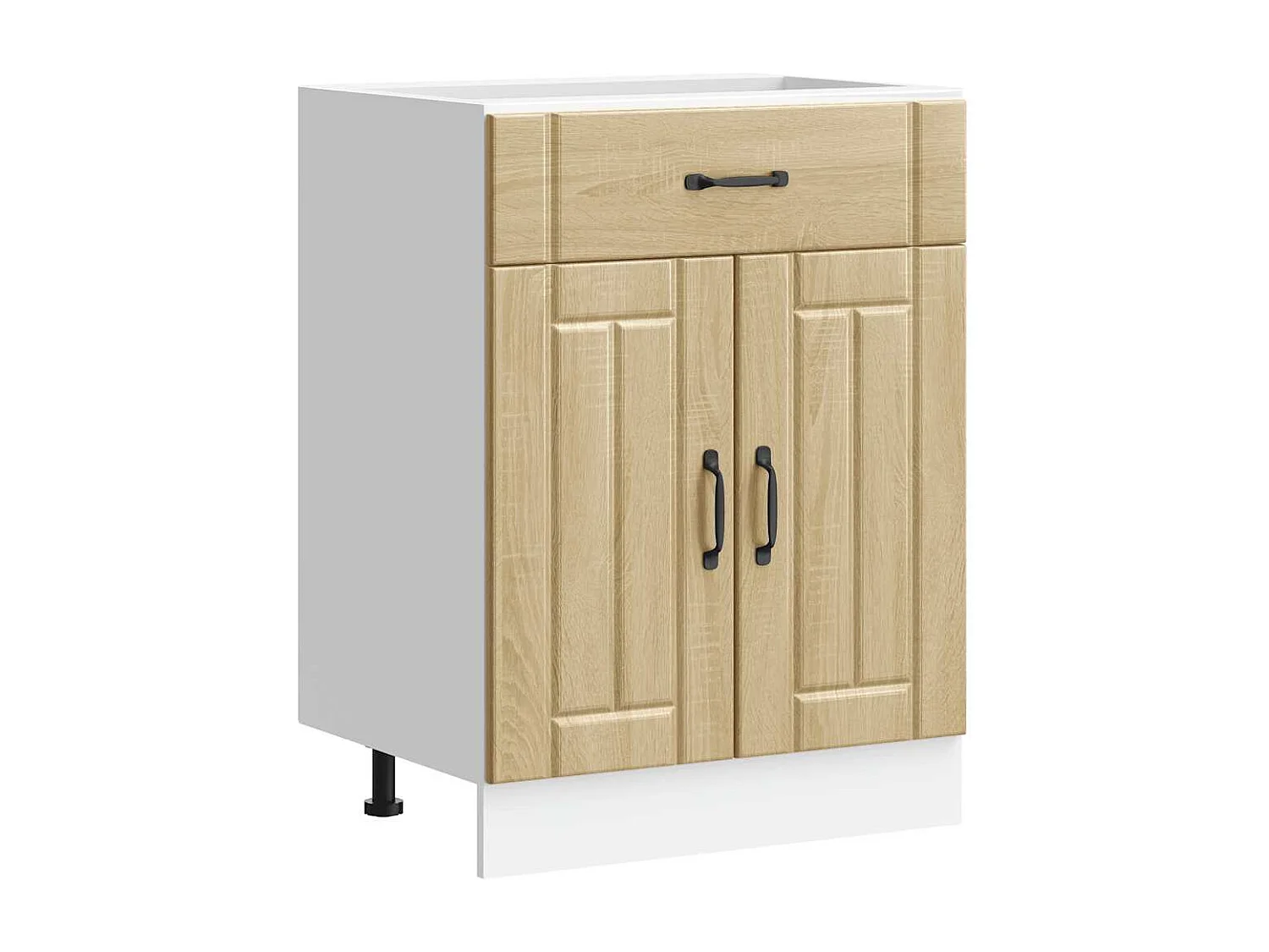 Armoire de cuisine Lucca chêne sonoma bois ingénierie