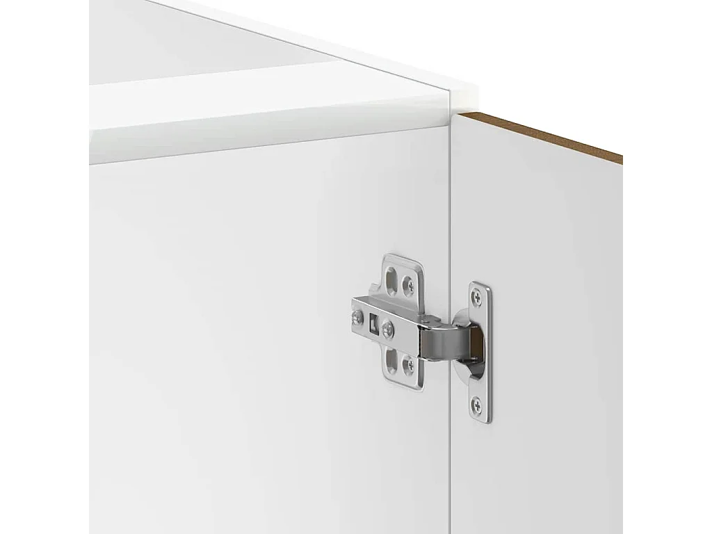 Meuble de base de lavabo Lucca chêne marron bois d'ingénierie