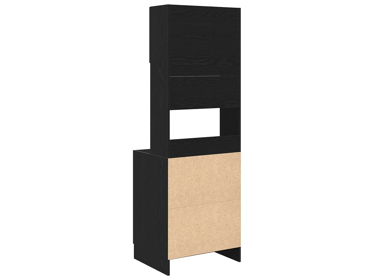 Buffet de cuisine Chêne noir 60 x 50 x 180 cm