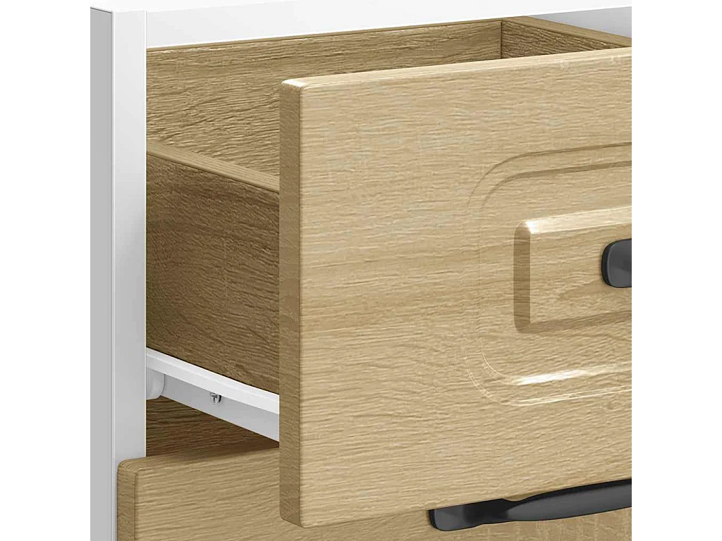 Armoire de cuisine Kalmar chêne sonoma bois d'ingénierie