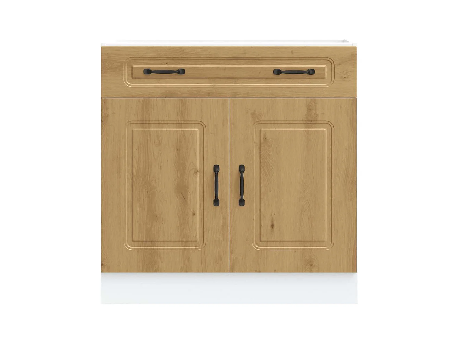 Mueble bajo de cocina Kalmar roble artesanal madera ingeniería