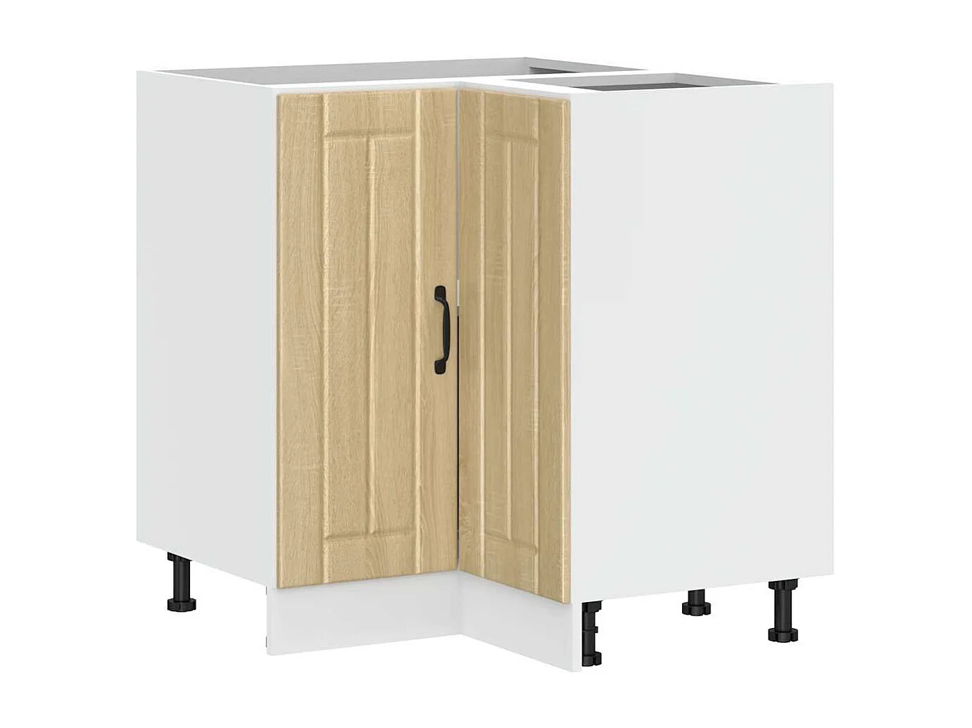 Küchen-Eckunterschrank Lucca Sonoma-Eiche Holzwerkstoff