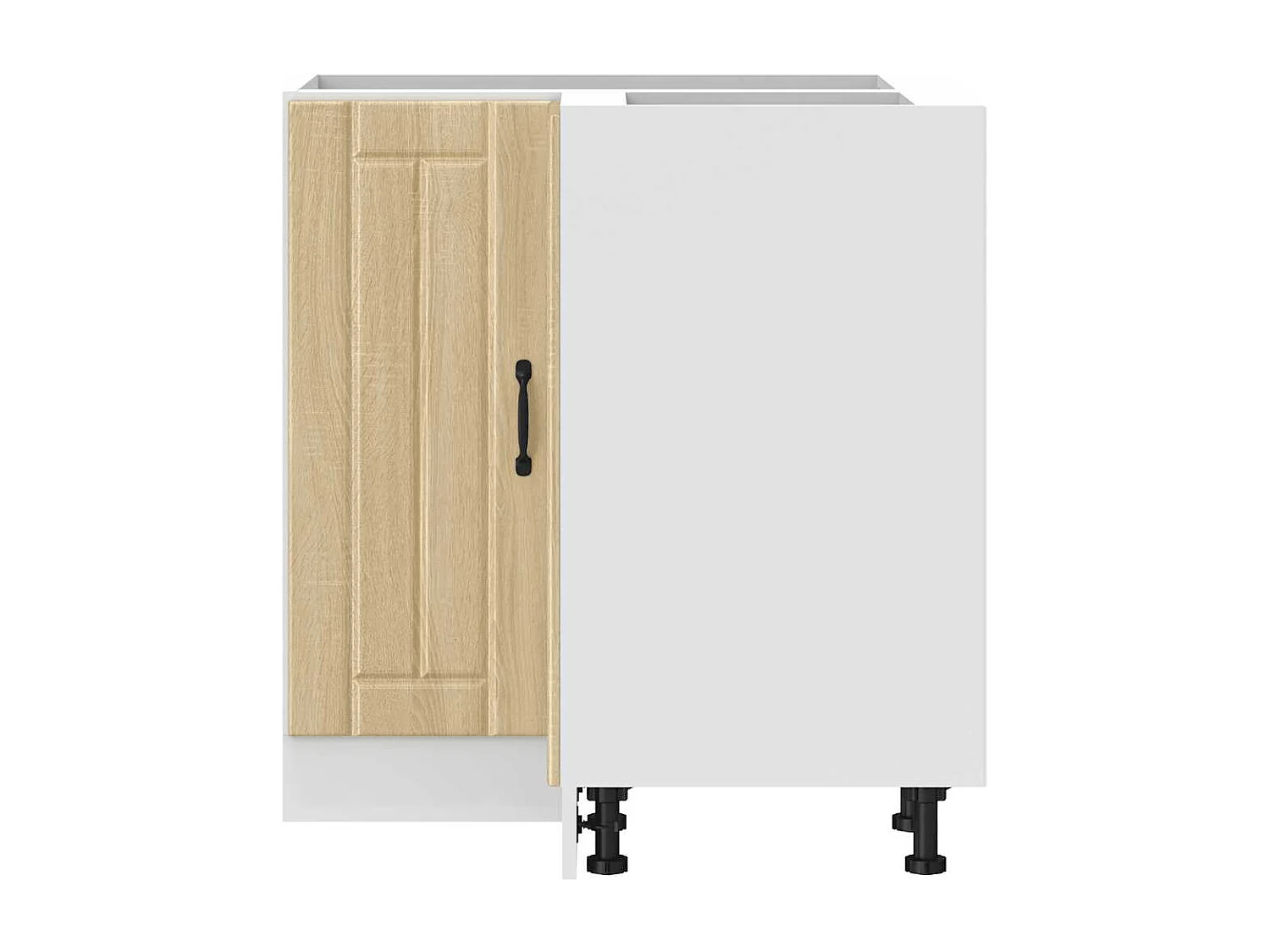 Küchen-Eckunterschrank Lucca Sonoma-Eiche Holzwerkstoff