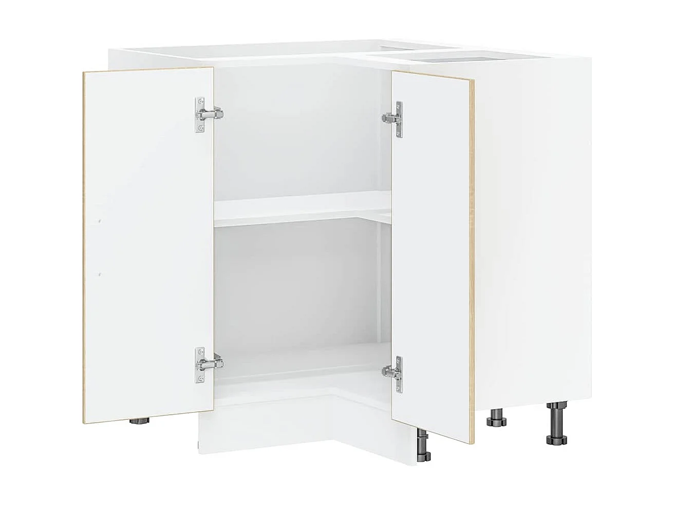 Küchen-Eckunterschrank Lucca Sonoma-Eiche Holzwerkstoff