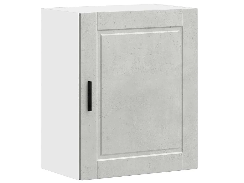 Armários parede cozinha 2 pcs Porto betão cinza