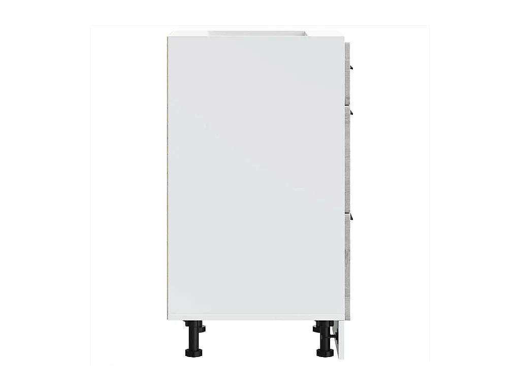 Armoire de cuisine Porto sonoma gris bois d'ingénierie