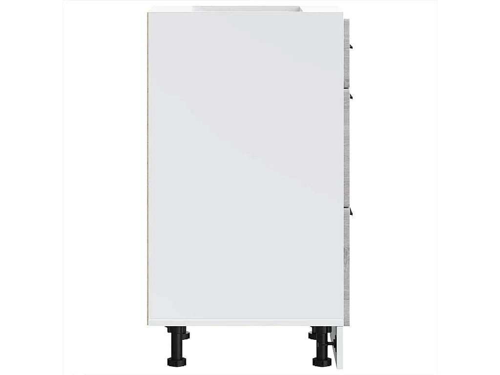 Armoire de cuisine Porto sonoma gris bois d'ingénierie