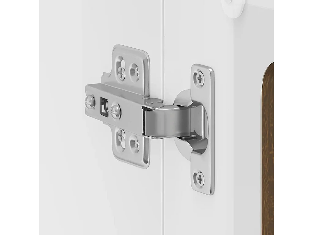 Armario de pared para cocina puerta cristal Lucca roble marrón