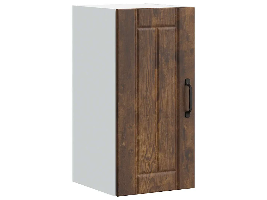 Armoire murale de cuisine Lucca chêne fumé bois ingénierie