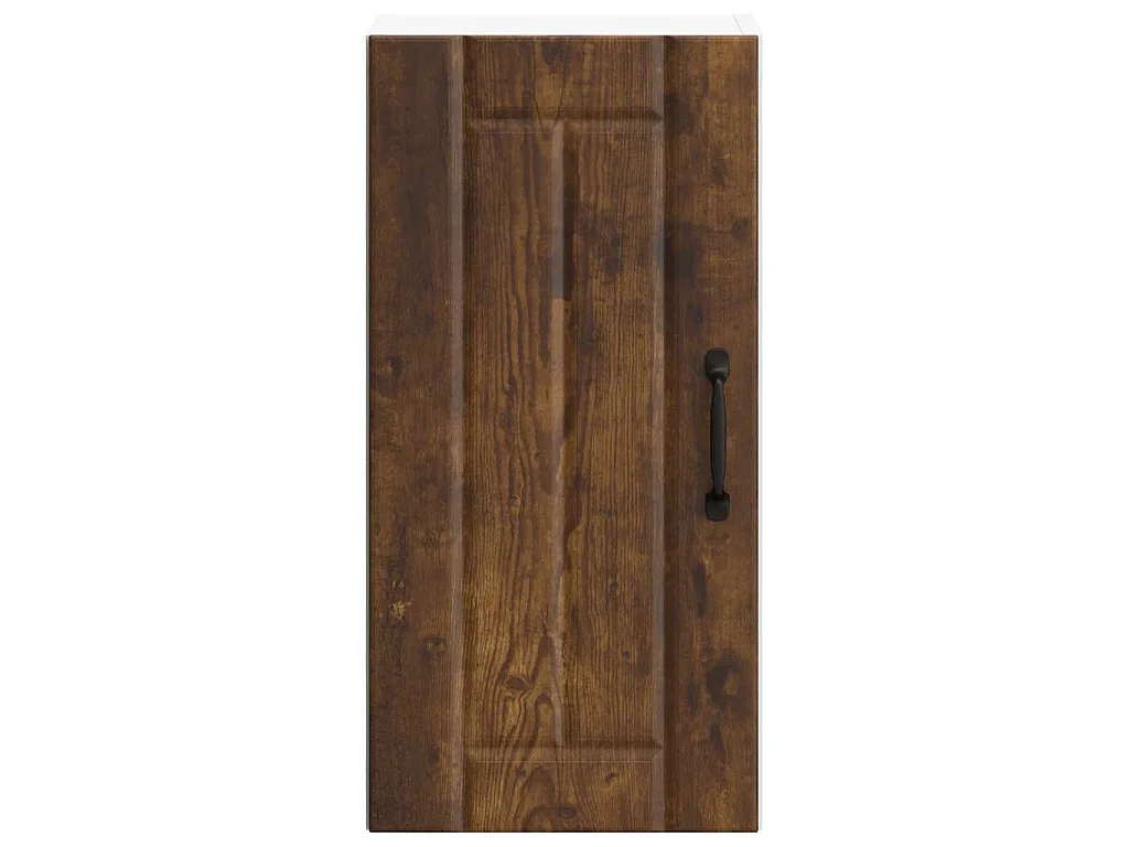 Armoire murale de cuisine Lucca chêne fumé bois ingénierie
