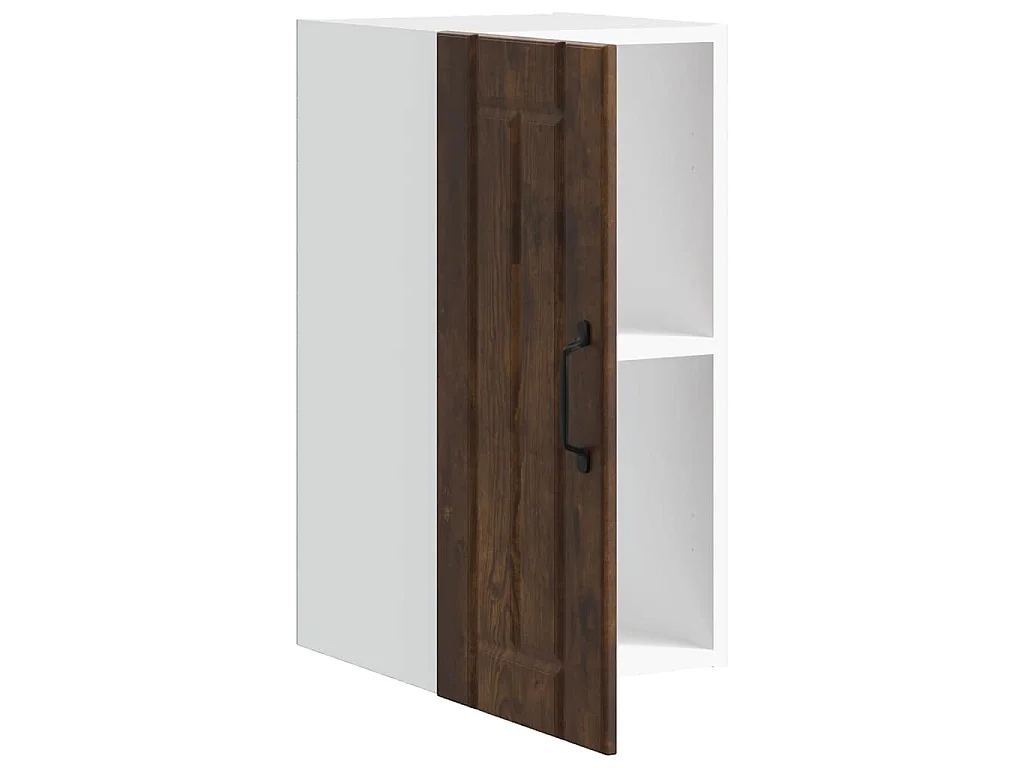 Armoire murale de cuisine Lucca chêne fumé bois ingénierie