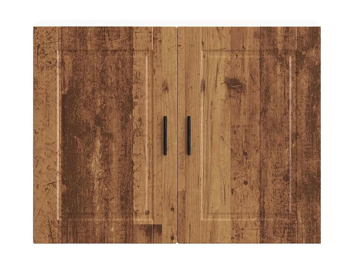 Armario de pared de cocina Porto madera vieja madera ingeniería