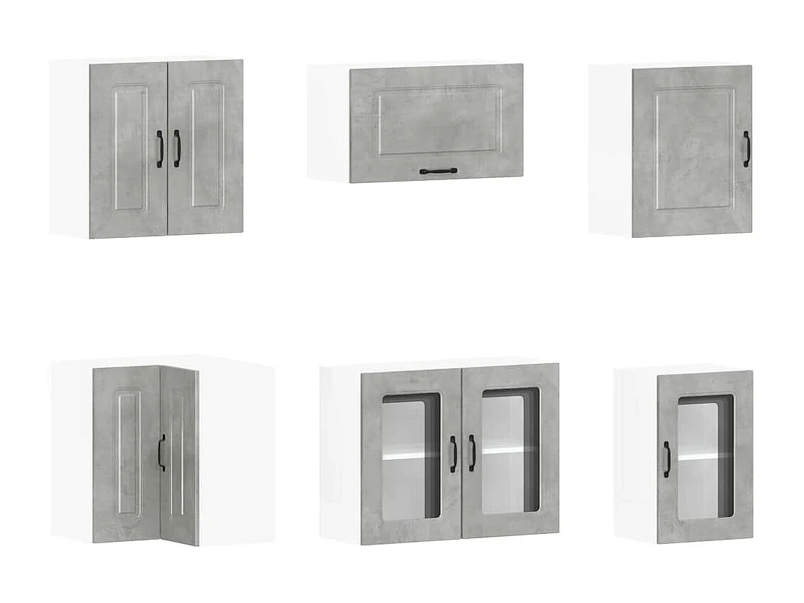 Ensemble d'armoires de cuisine 11 pcs Kalmar bois d'ingénierie